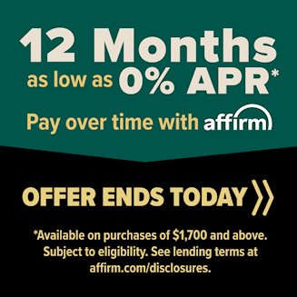 Banner for 10-21 Affirm Offer