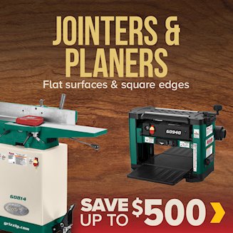 Banner for 03-31 JOINTERS PLANERS