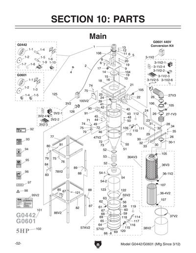 Part Diagram for G0442
