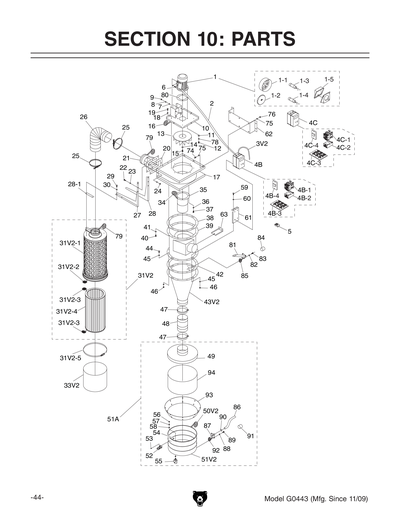 Part Diagram for G0443