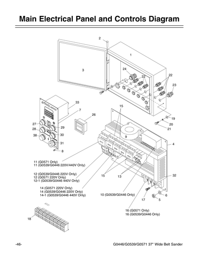 Part Diagram for G0446