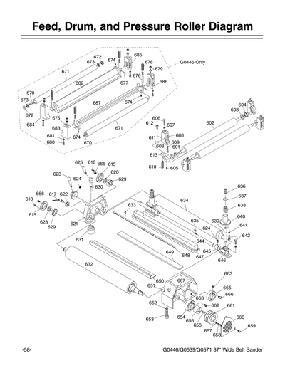 Part Diagram for G0446