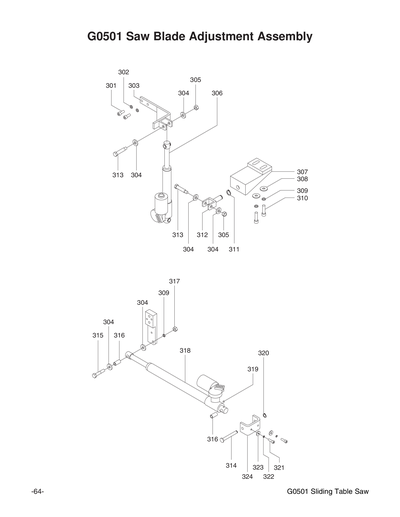 Part Diagram for G0501