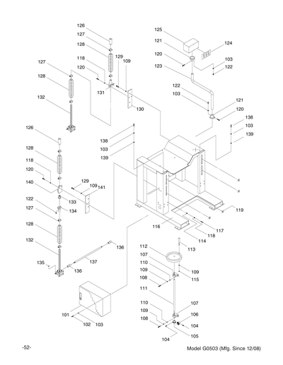 Part Diagram for G0503