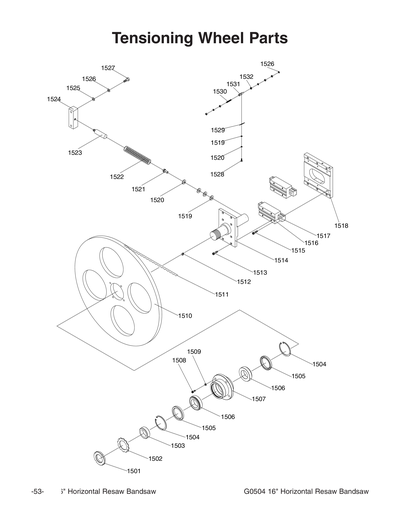 Part Diagram for G0504
