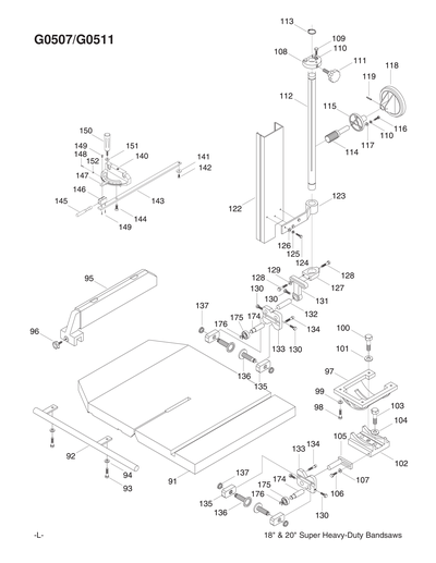Part Diagram for G0506