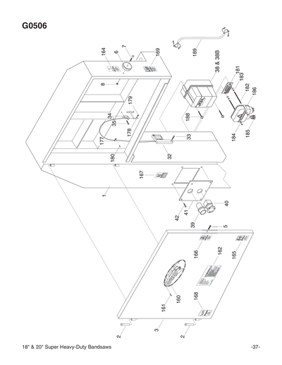 Part Diagram for G0511