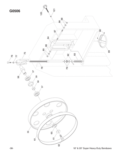 Part Diagram for G0511