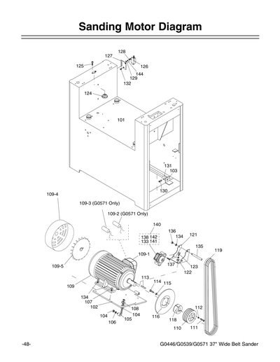 Part Diagram for G0539