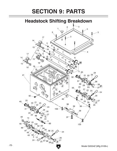 Part Diagram for G0554Z