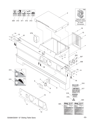 Part Diagram for G0588