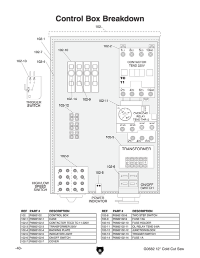 Part Diagram for G0682