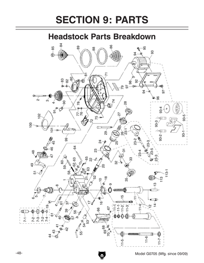 Part Diagram for G0760