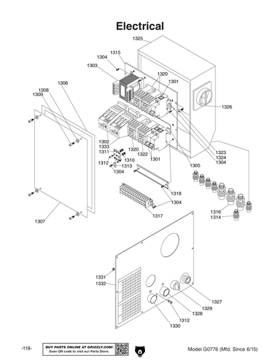 Part Diagram for G0776