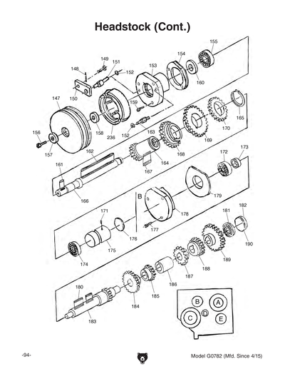 Part Diagram for G0782