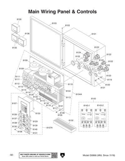 Part Diagram for G0866