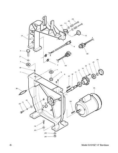 Part Diagram for G1019Z
