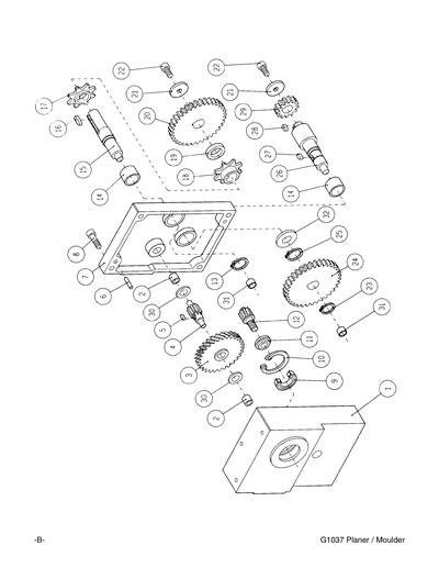 Part Diagram for G1037