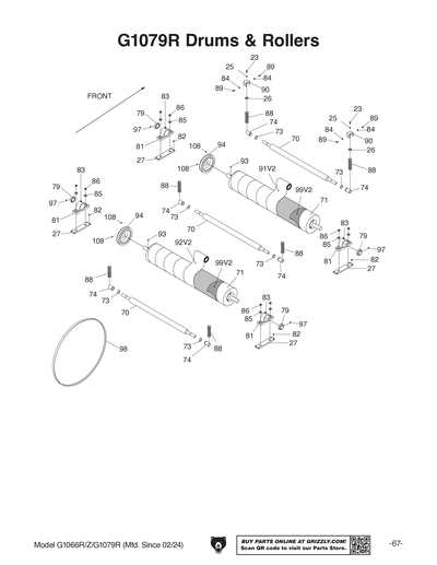 Part Diagram for G1066R
