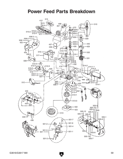 Part Diagram for G3617
