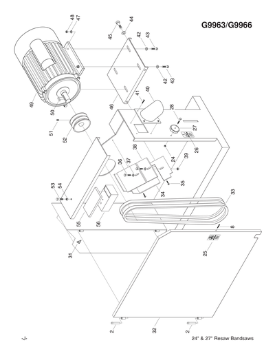Part Diagram for G3620