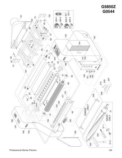 Part Diagram for G5850Z