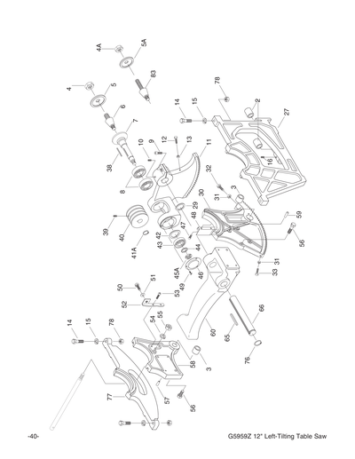 Part Diagram for G5959Z