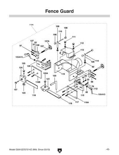 Part Diagram for G7214Z