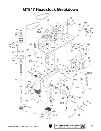 Part Diagram for G7947