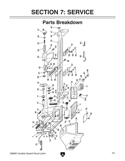 Part Diagram for G8690