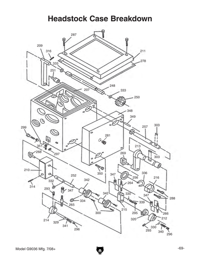 Part Diagram for G9036