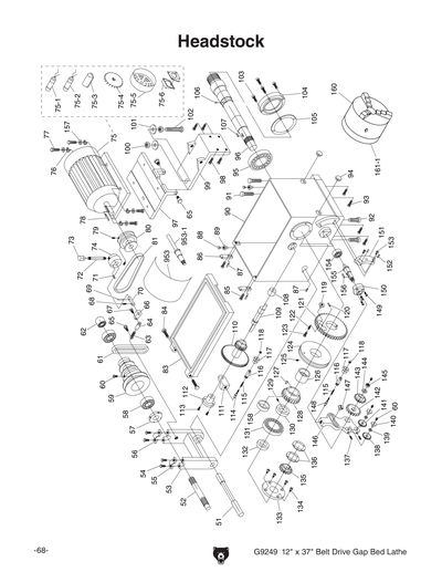 Part Diagram for G9249