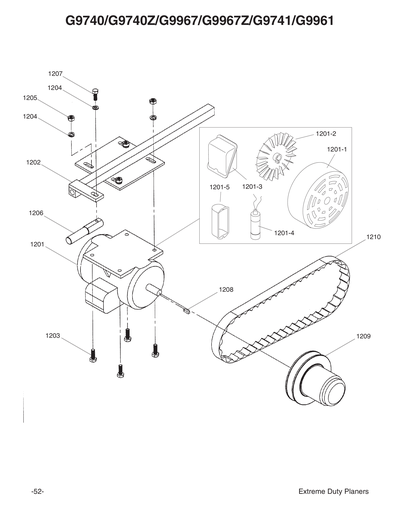 Part Diagram for G9740