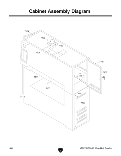 Part Diagram for G9980