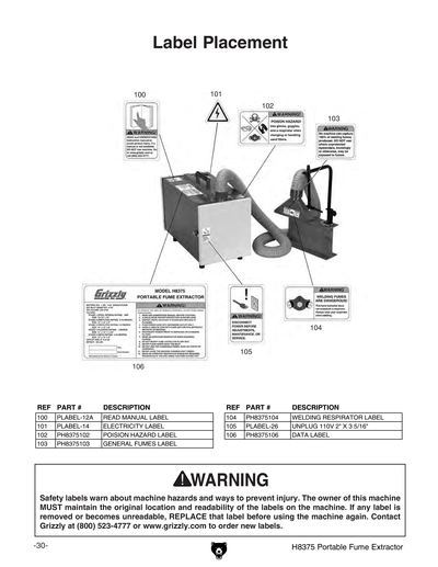 Part Diagram for H8375