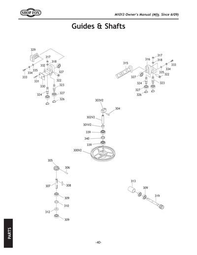Part Diagram for M1013