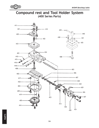 Parts for M1049 9