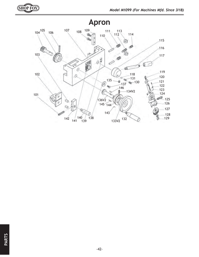Part Diagram for M1099