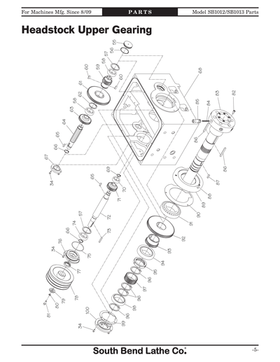 Part Diagram for SB1013