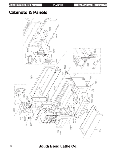 Part Diagram for SB1013F
