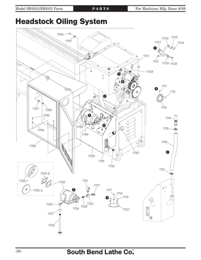 Part Diagram for SB1013F