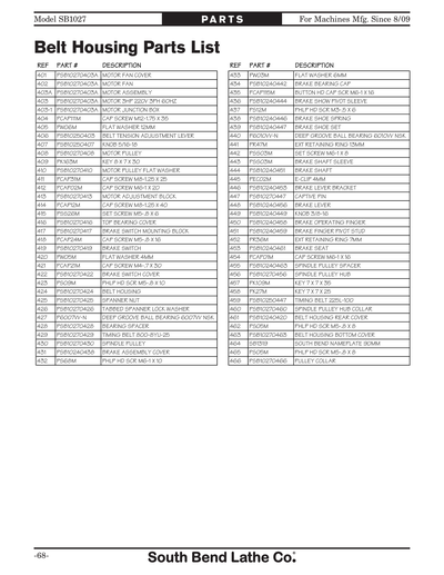 Part Diagram for SB1027F