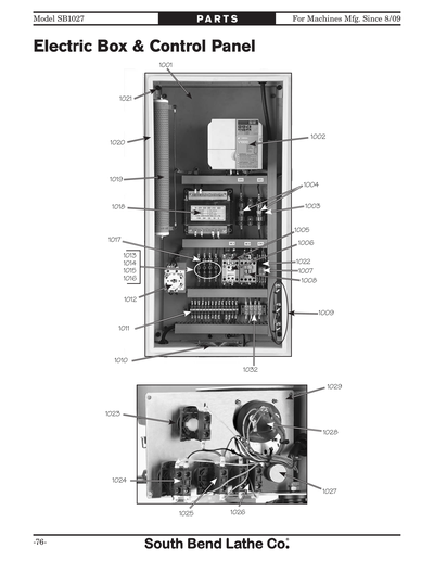 Part Diagram for SB1027F