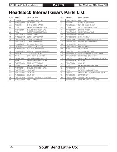 Part Diagram for SB1039F