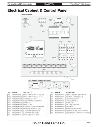 Part Diagram for SB1043PF