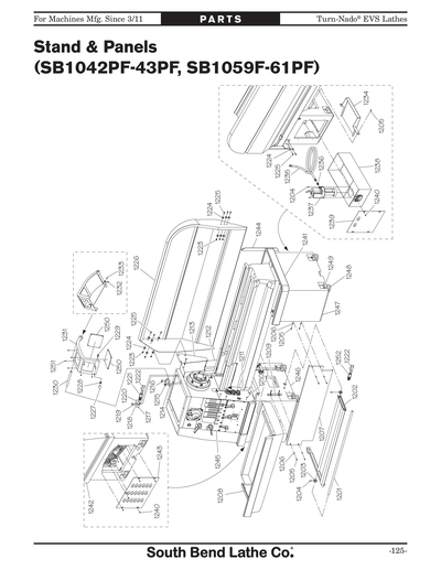 Part Diagram for SB1045PF