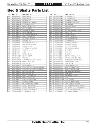 Part Diagram for SB1049F