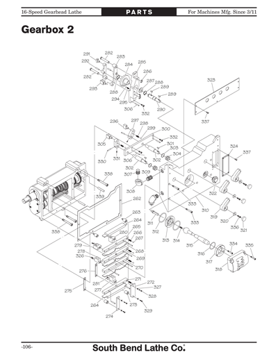 Part Diagram for SB1054F