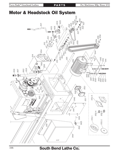 Part Diagram for SB1058F