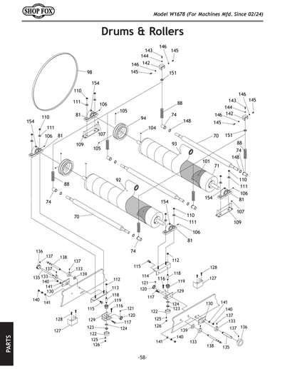 Part Diagram for W1678